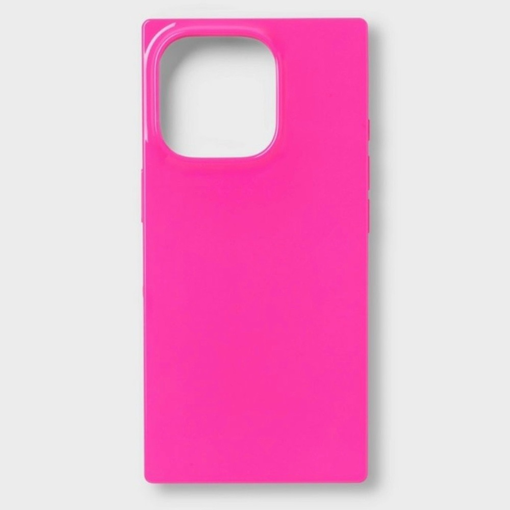 iPhone 16 pro neon pink Phone Case